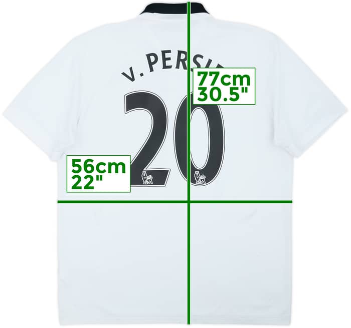 2014-15 Manchester United Away Shirt v.Persie #20 - 5/10 - (L)