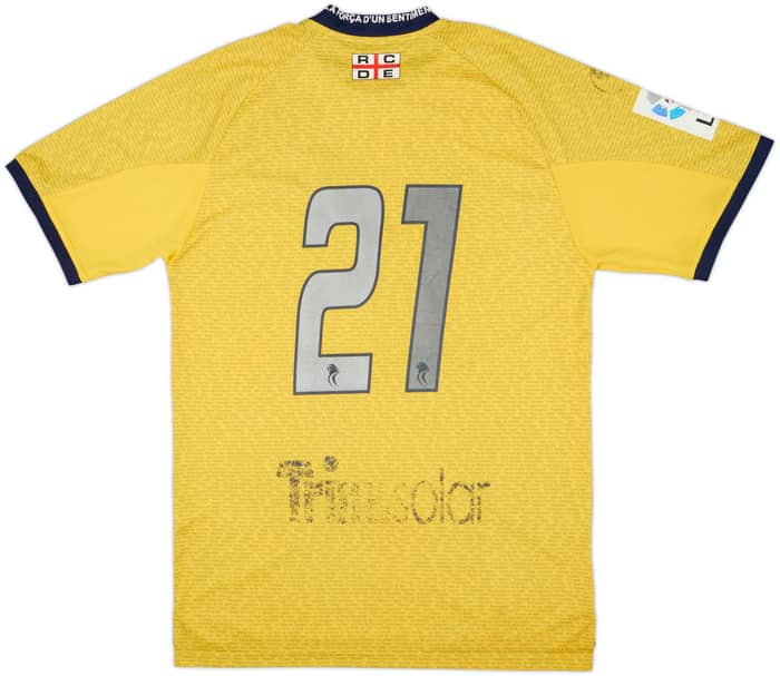 2009-10 Espanyol Away Shirt #21 - 4/10 - (M)