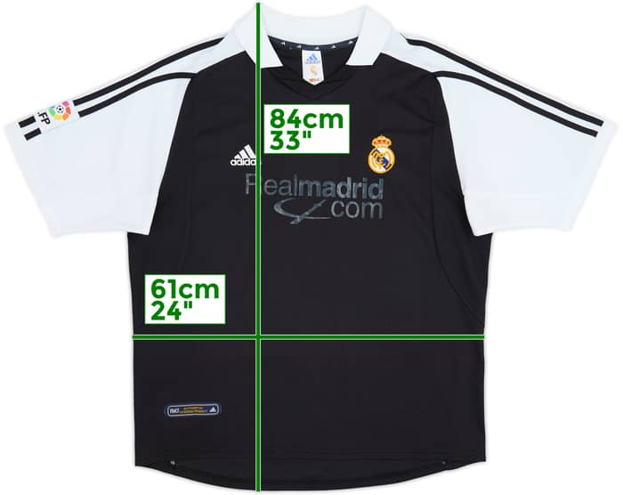 2001 Real Madrid Away Shirt - 4/10 - (XL)