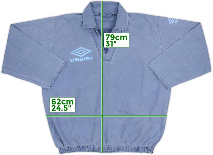1996 Umbro Template Drill Top - 4/10 - (L)