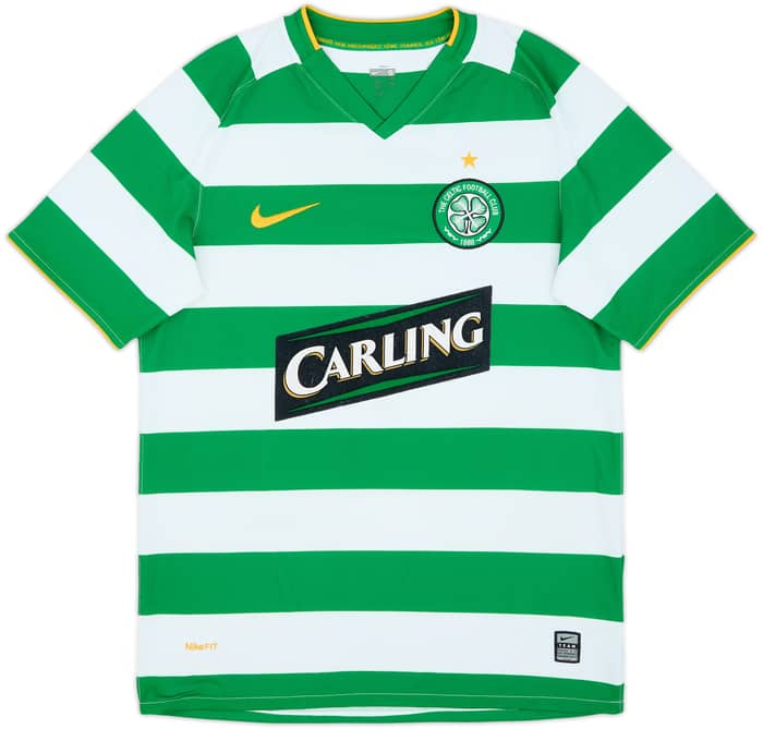 2008-10 Celtic Home Shirt Keane #7 - 5/10 - (S)