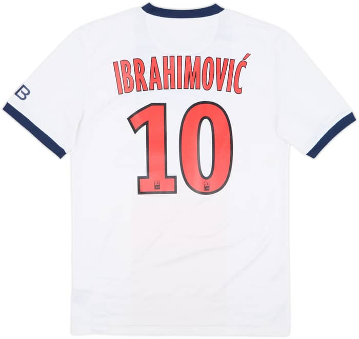 2013-14 Paris Saint-Germain Away Shirt Ibrahimovic #10 - 6/10 - (S)