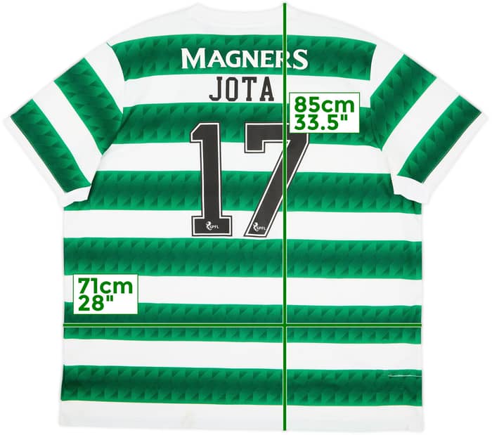 2022-23 Celtic Home Shirt Jota #17 - 5/10 - (3XL)