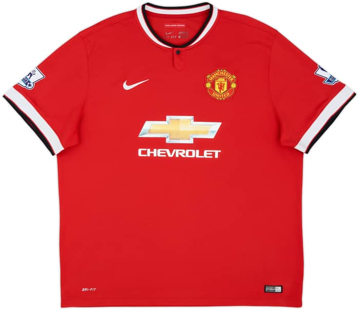 2014-15 Manchester United Camiseta Local Rooney #10 - 6/10 - (XXL)