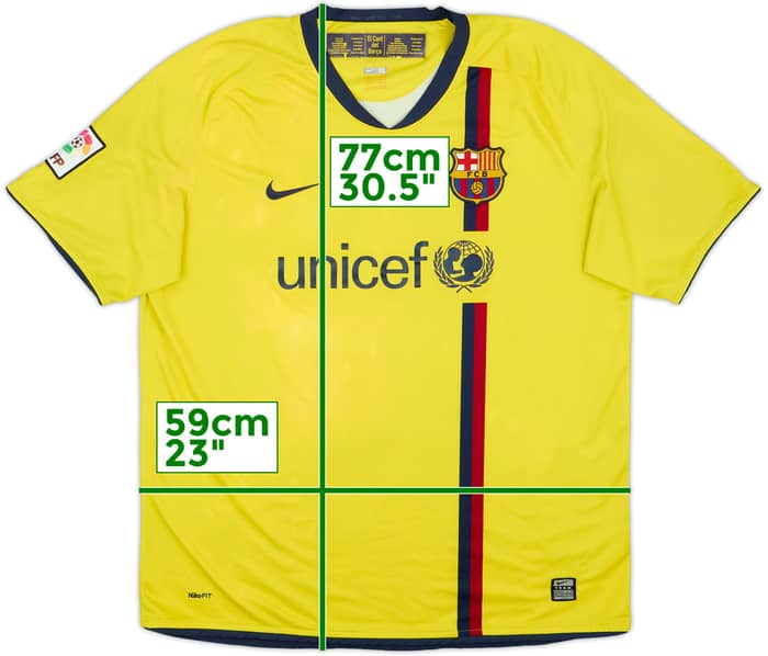 2008-10 Barcelona Away Shirt - 5/10 - (XL)