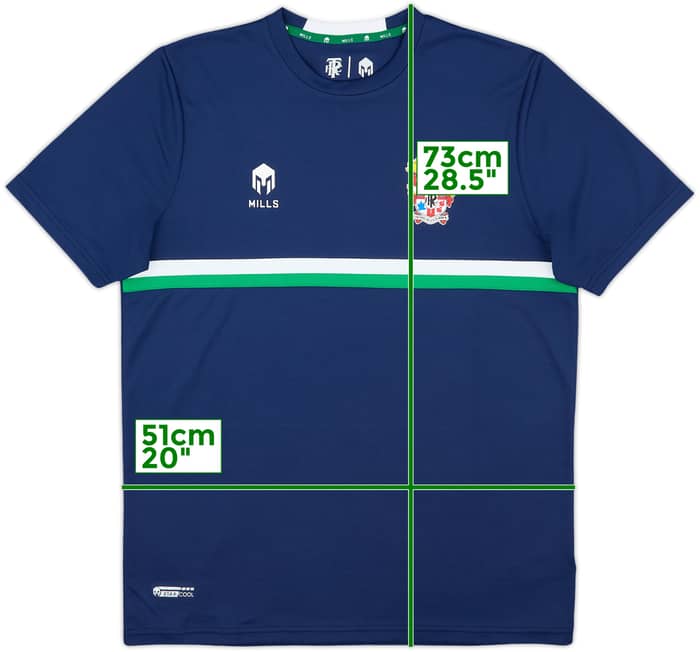 Camiseta Mills de entrenamiento del Tranmere Rovers 2021-22 - 9/10 - (L)