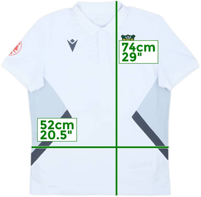 2022-23 Wrexham Macron Polo Shirt - 9/10 - (L)