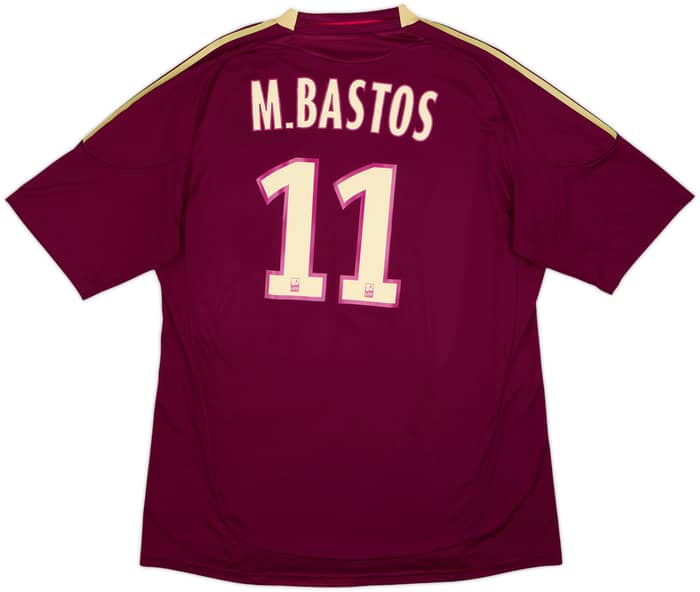 2010-11 Lyon Away Shirt M.Bastos #11 - 8/10 - (XL)