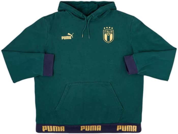 2019-20 Italy Kappa Hooded Sweat Top - 10/10 - (XL)