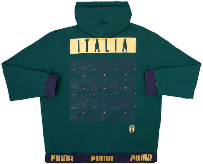 2019-20 Italy Kappa Hooded Sweat Top - 10/10 - (XL)