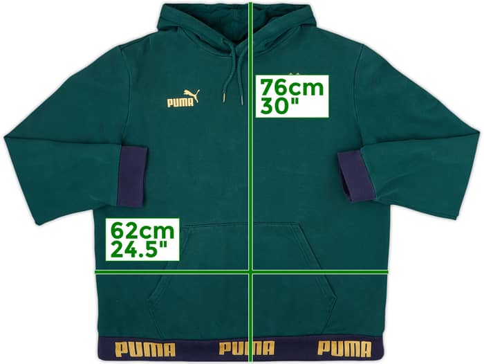 2019-20 Italy Kappa Hooded Sweat Top - 10/10 - (XL)