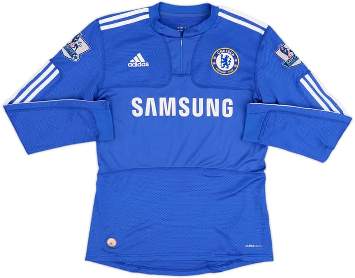 2009-10 Chelsea Home L/S Shirt Lampard #8 - 7/10 - (S)
