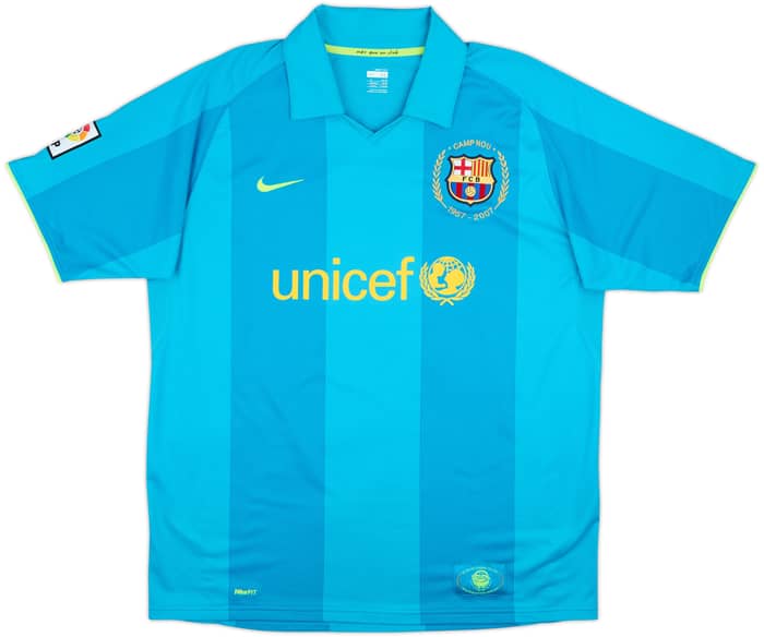 2007-09 Barcelona Away Shirt Ronaldinho #10 - 8/10 - (XL)