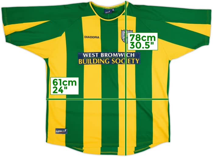 2003-04 West Brom Away Shirt - 9/10 - (XL)