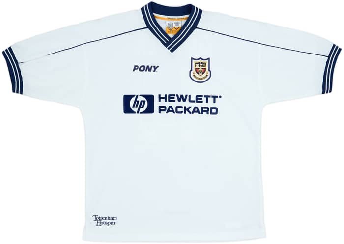 1997-99 Tottenham Home Shirt Ginola #14 - 9/10 - (L)