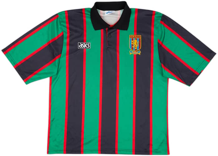 1993-95 Aston Villa Away Shirt McGrath #5 - 8/10 - (XL)