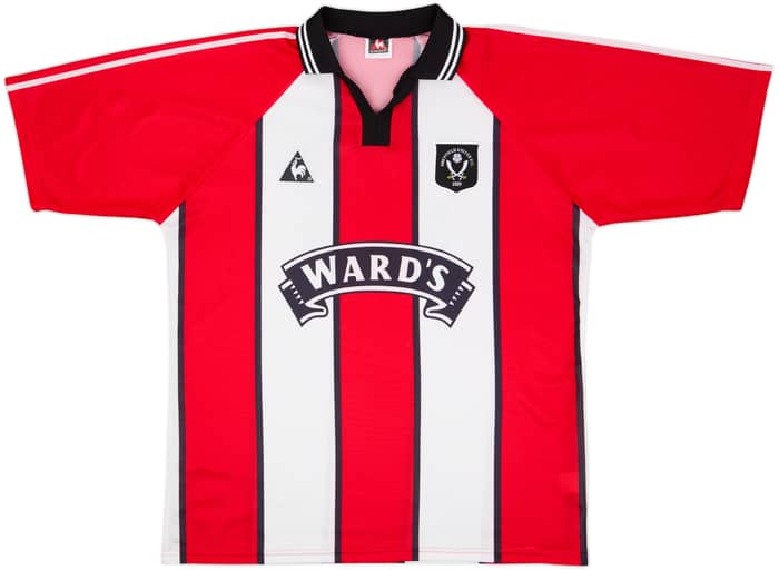 1997-99 Sheffield United Home Shirt Deane #10 - 7/10 - (XXL)