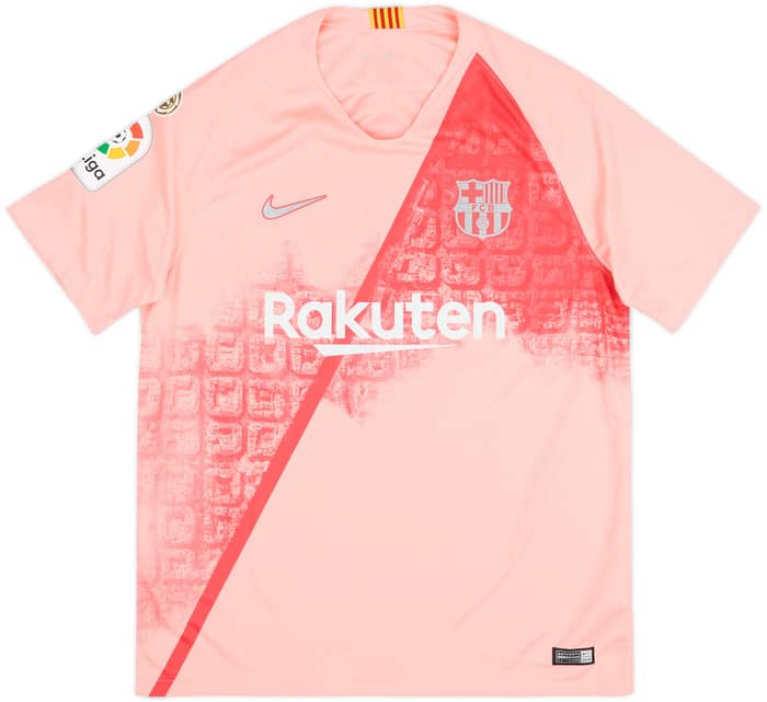 2018-19 Barcelona Third Shirt Messi #10 - 9/10 - (L)