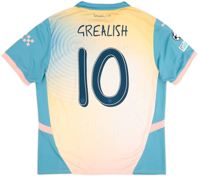 2024-25 Manchester City Fourth Shirt Grealish #10 - 10/10 - (XL)