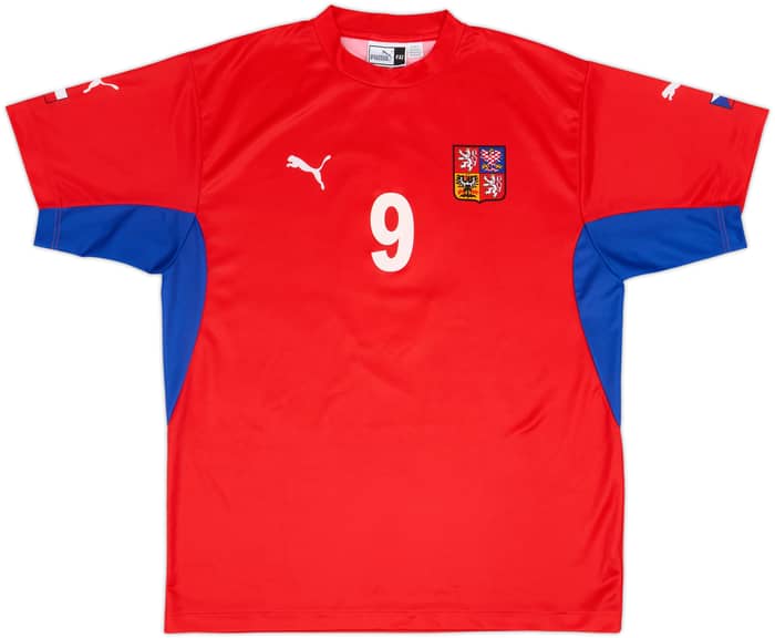 2002-04 Czech Republic Basic Home Shirt Koller #9 - 9/10 - (XXL)