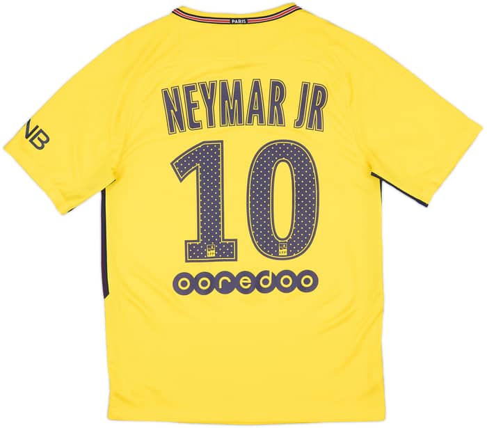 2017-18 Paris Saint-Germain Away Shirt Neymar Jr #10 - 10/10 - (S)