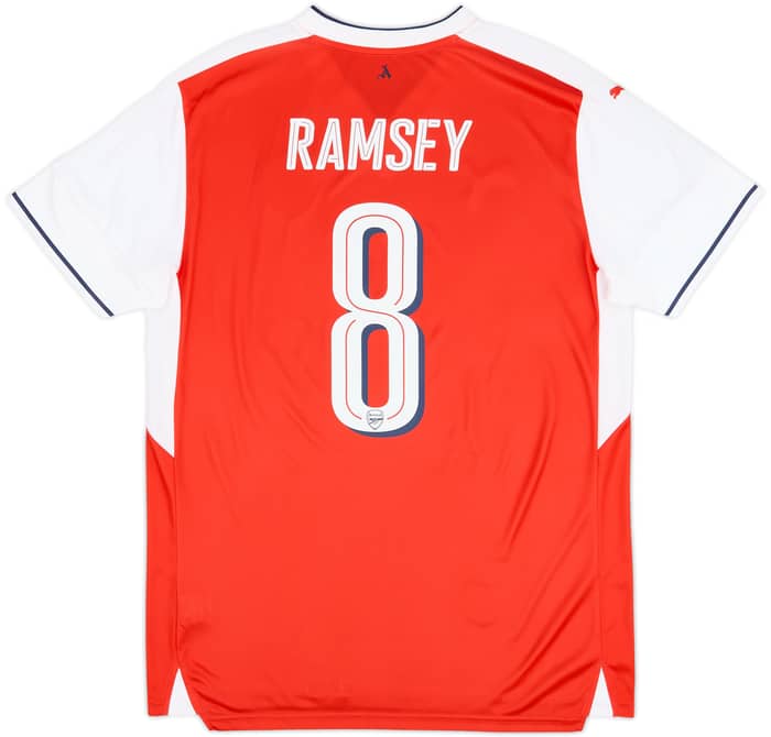 2016-17 Arsenal Home Shirt Ramsey #8 - 9/10 - (L)
