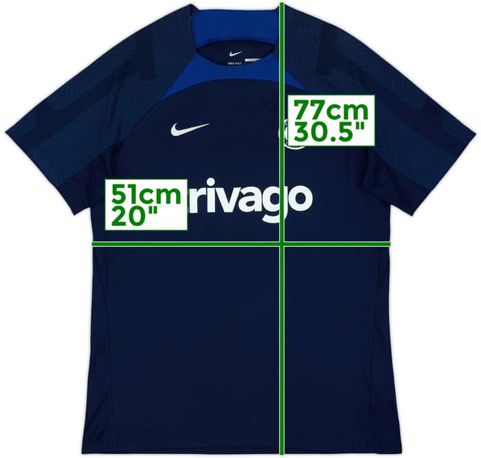2022-23 Chelsea Nike Training Shirt - 9/10 - (L)