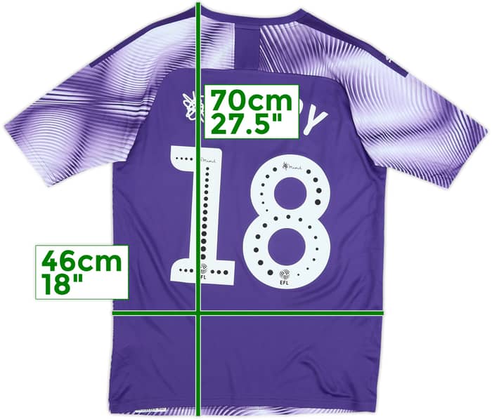 2019-20 West Brom Troisième Maillot Barry #18 - 8/10 - (S)