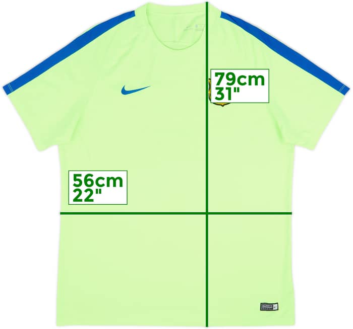 2017-18 Barcelona Nike Training Shirt - 8/10 - (XL)