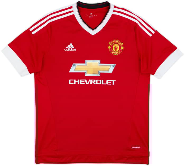 2015-16 Manchester United Home Shirt Shaw #23 - 8/10 - (L)