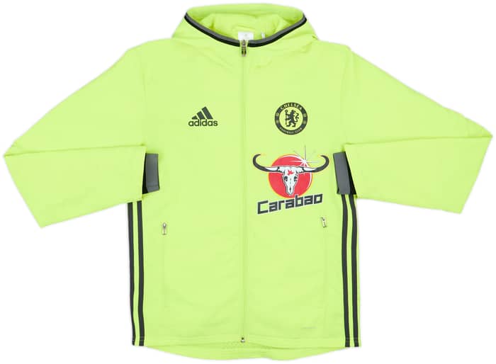 2016-17 Chelsea adidas Hooded Track Jacket - 6/10 - (XS)
