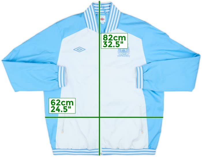 2011-12 Manchester City Umbro Track Jacket - 6/10 - (XXL)
