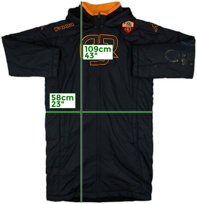 2011-12 Roma Kappa Padded Bench Coat - 4/10 - (M)