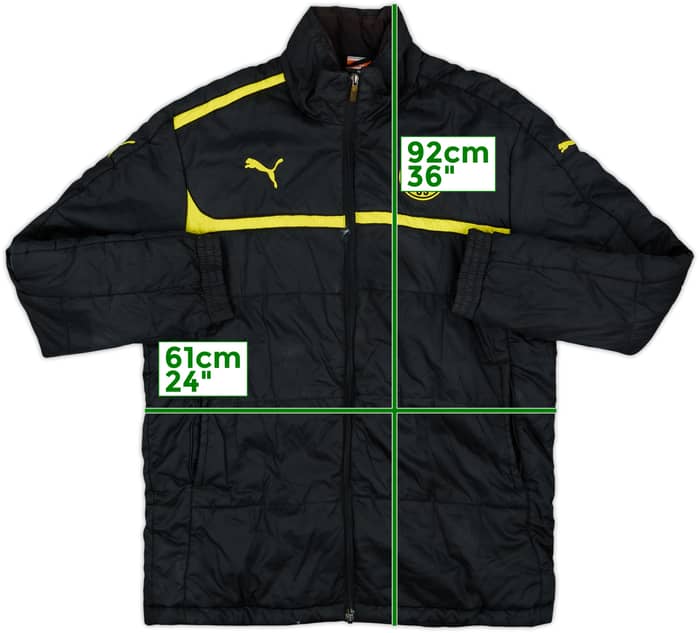 2012-13 Borussia Dortmund Puma Padded Bench Coat - 6/10 - (L)
