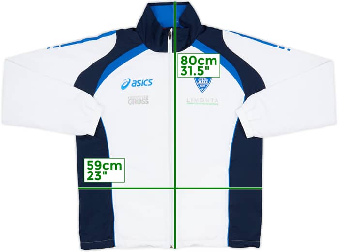 2005-06 Empoli Asics Track Jacket - 7/10 - (L)