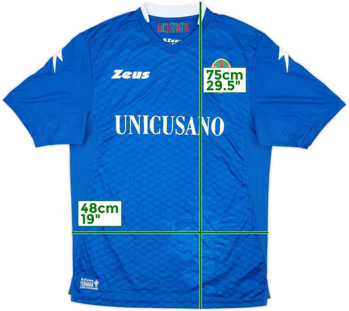 2017-18 Ternana GK S/S Shirt - 9/10 - (L)