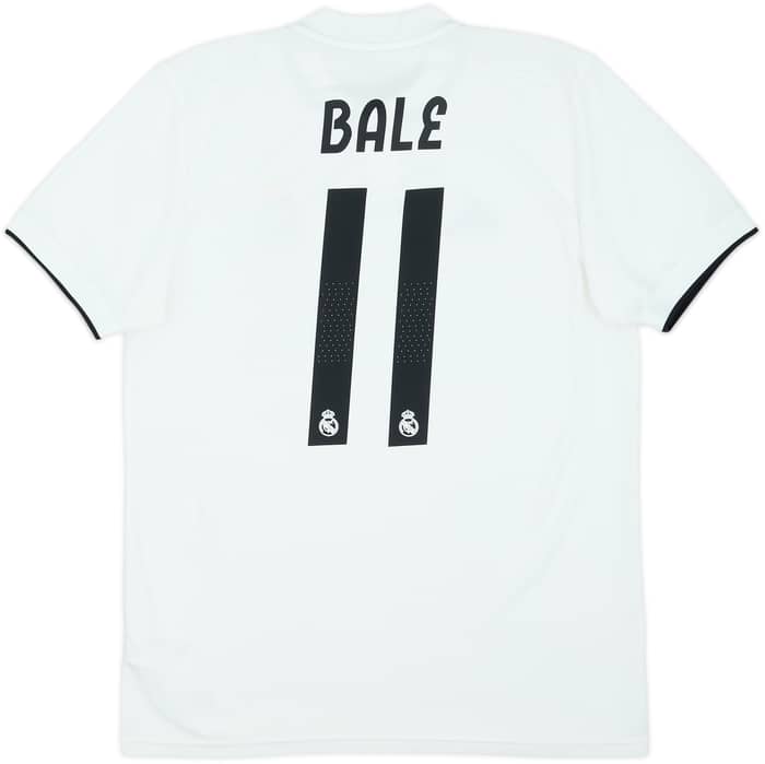 2018-19 Real Madrid Home Shirt Bale #11 - 7/10 - (M)