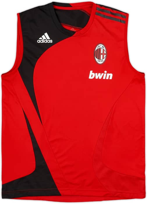 2007-08 AC Milan adidas Training Vest - 8/10 - (S)