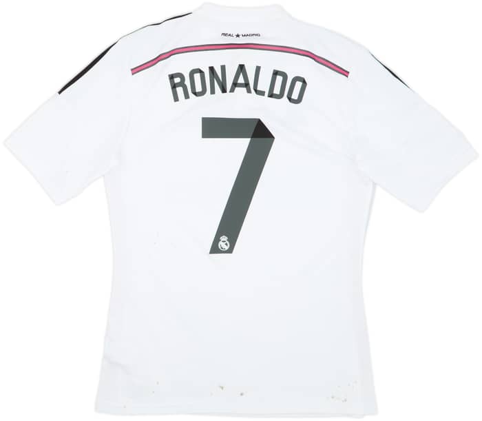 2014-15 Real Madrid Local Camiseta Ronaldo #7 - 5/10 - (M)