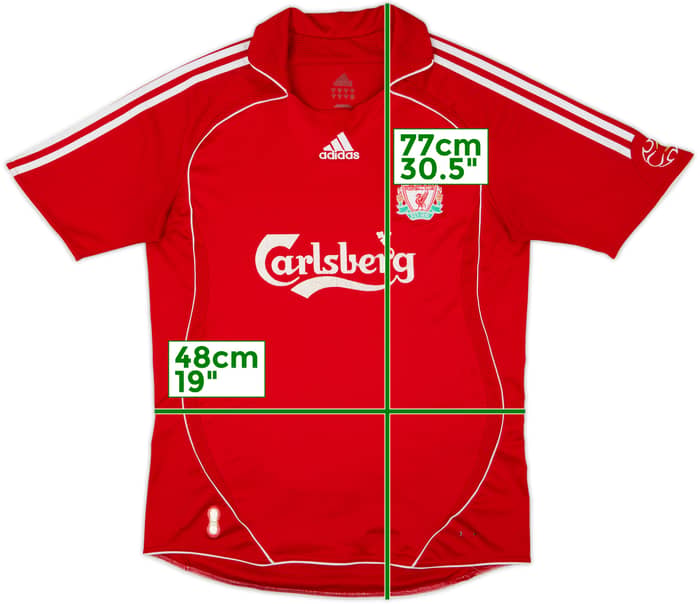 2006-08 Liverpool Home Shirt - 4/10 - (M)