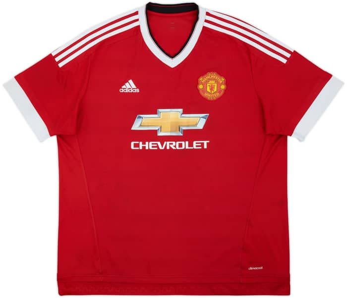 2015-16 Manchester United Home Shirt - 5/10 - (XXL)