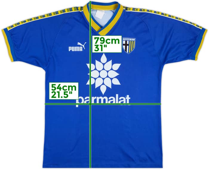 1995-96 Parma Puma Training Shirt - 8/10 - (XL)