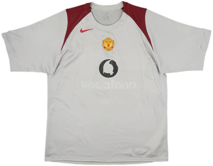 2004-05 Manchester United Nike Training Shirt - 4/10 - (L)