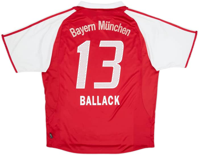2003-04 Bayern Munich Home Shirt Ballack #13 - 5/10 - (XL)