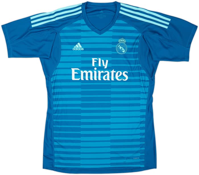 2018-19 Real Madrid GK S/S Shirt - 10/10 - (L)