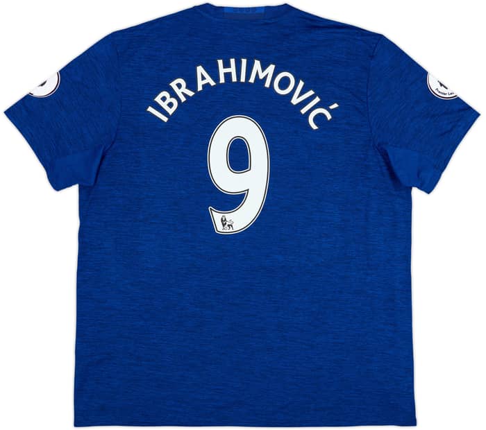 2016-17 Manchester United Away Shirt Ibrahimovic #9 - 8/10 - (XXL)