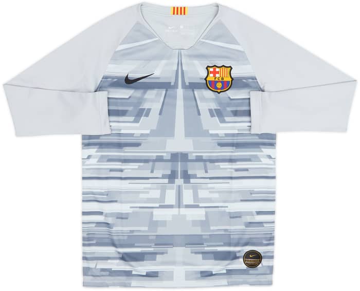 2019-20 Barcelona GK Shirt - 10/10 - (M.Boys)