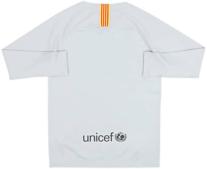 2019-20 Barcelona GK Shirt - 10/10 - (M.Boys)