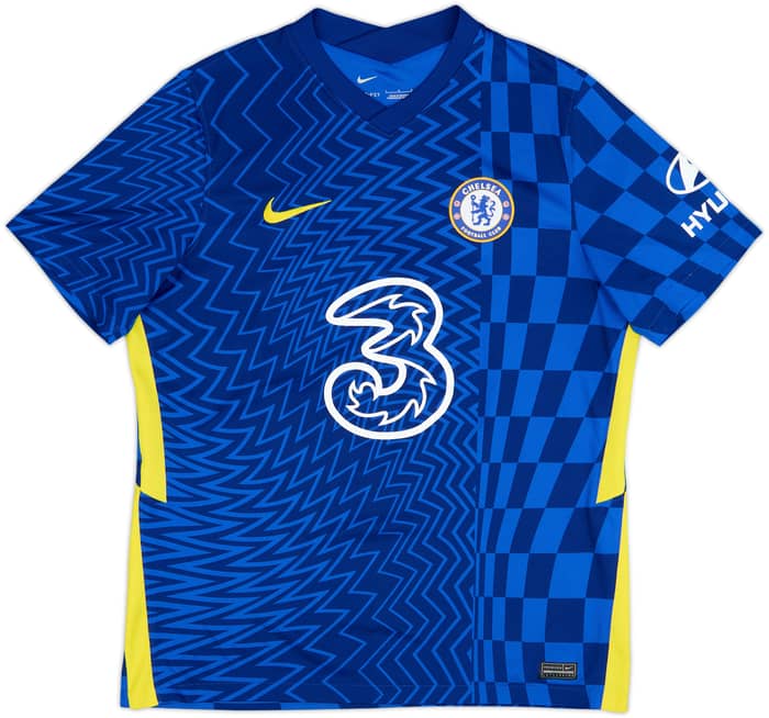 2021-22 Chelsea Home Shirt Mount #19 - 9/10 - (L)