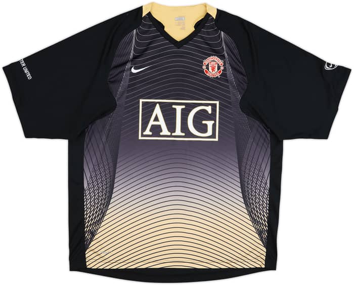 2007-08 Manchester United Nike Training Shirt - 10/10 - (L)
